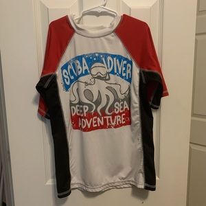 4/$15 Boys swim shirt